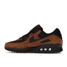 Nike Air Max 90 Premium Light British Tan Velvet Brown