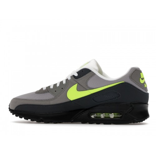 Nike Air Max 90 Neon - мужская сетка размеров