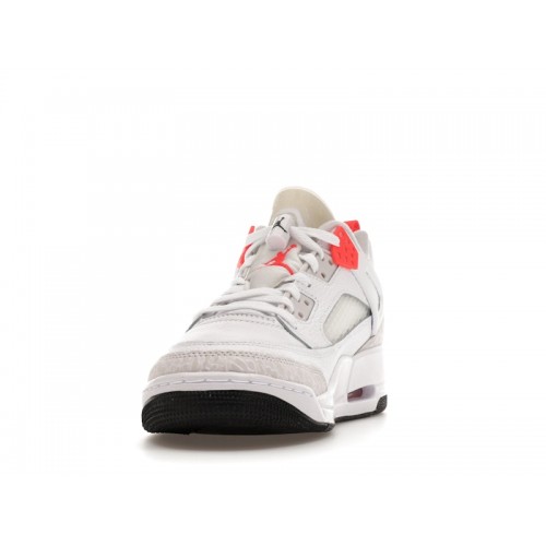 Air Jordan Spizike Low White Vast Grey - мужская сетка размеров