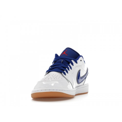 Jordan 1 Low SE Dodgers - мужская сетка размеров