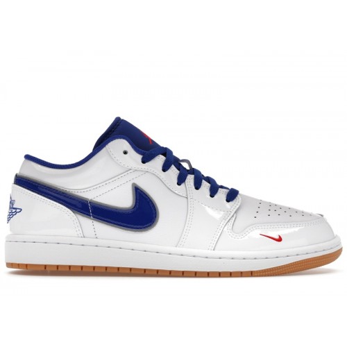 Jordan 1 Low SE Dodgers - мужская сетка размеров