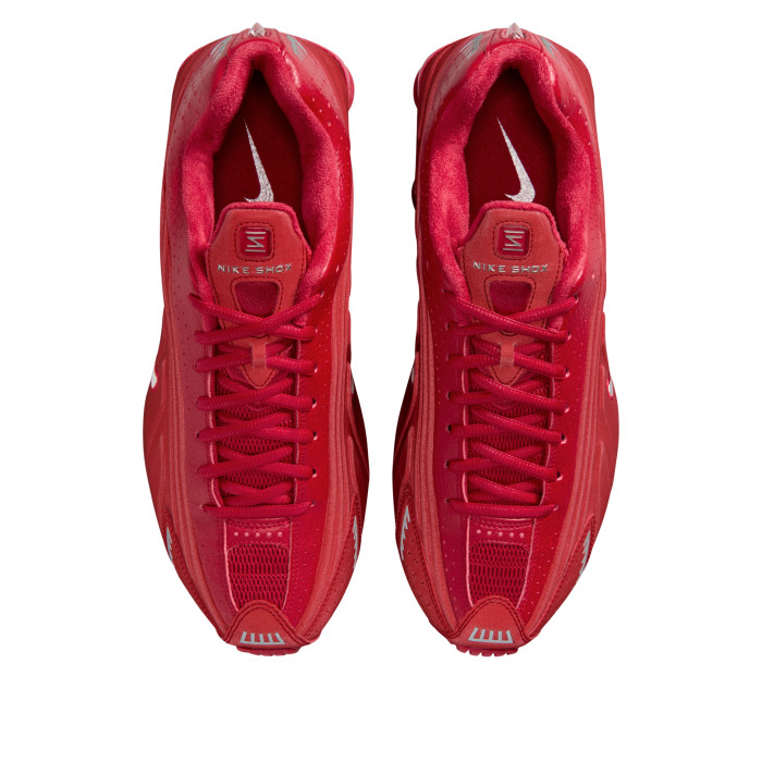 Nike Shox R4 Gym Red Metallic Silver - мужская сетка размеров Nike Shox R4 Gym Red Metallic Silver - мужская сетка размеров