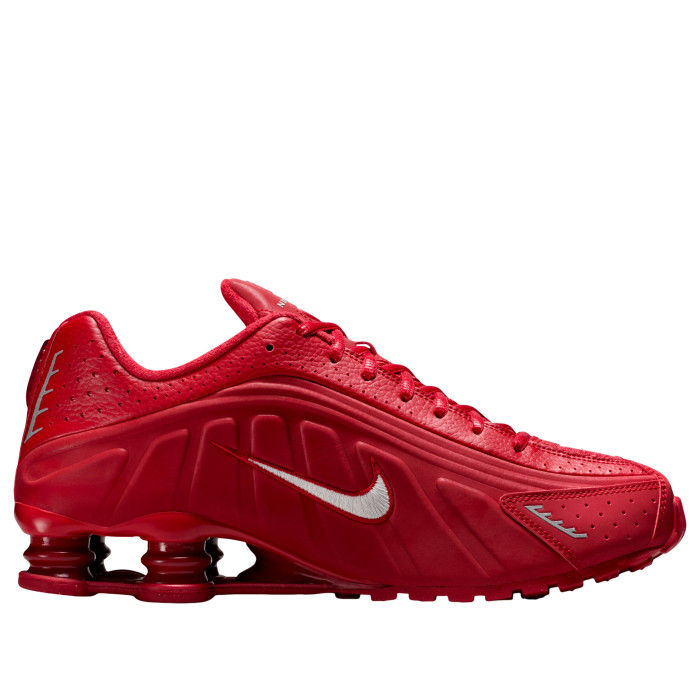 Nike Shox R4 Gym Red Metallic Silver - мужская сетка размеров Nike Shox R4 Gym Red Metallic Silver - мужская сетка размеров