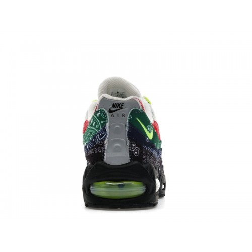 Nike Air Max 95 OG Big Bubble - Paisley Neon - мужская сетка размеров