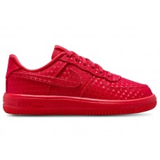 Детские Nike Force 1 Low V Lace Valentines Day University Red (2026) (PS)