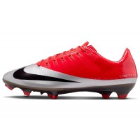 Nike Zoom Mercurial Vapor Superfly 1 RGN FG SE CR7 Max Orange Metallic Silver