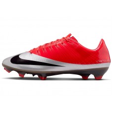 Nike Zoom Mercurial Vapor Superfly 1 RGN FG SE CR7 Max Orange Metallic Silver