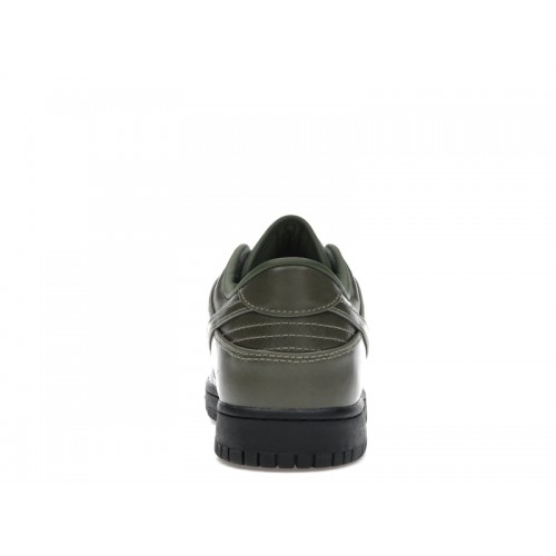 Nike Dunk Low Retro Premium Army Olive Black - мужская сетка размеров