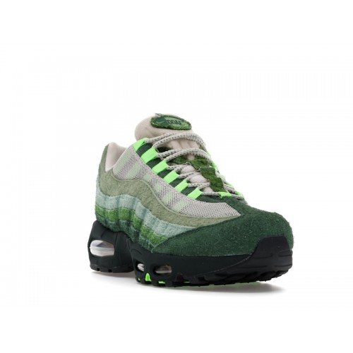 Nike Air Max 95 Big Bubble Ducks of a Feather Oregon Ducks The Woods - мужская сетка размеров