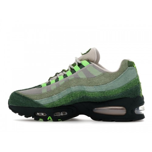 Nike Air Max 95 Big Bubble Ducks of a Feather Oregon Ducks The Woods - мужская сетка размеров