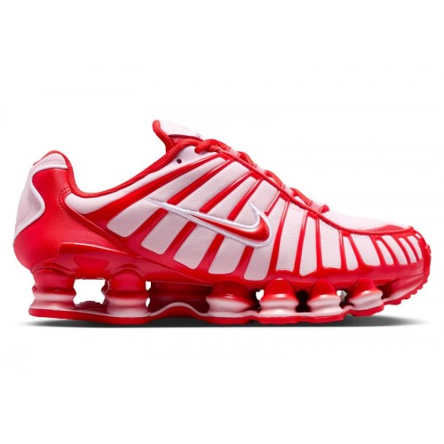 Nike Shox TL Pink Foam Habanero Red (W) - женская сетка размеров