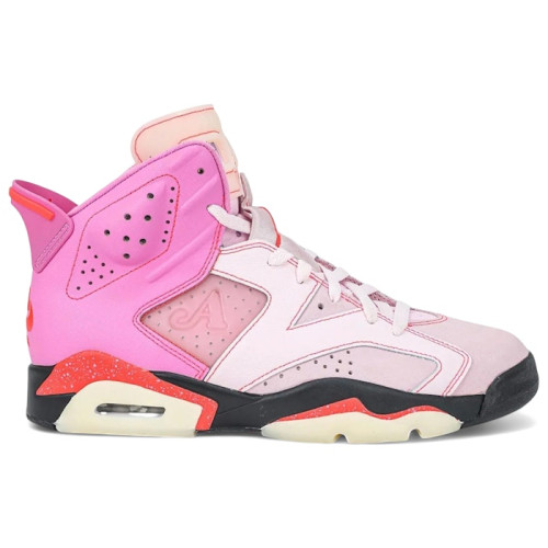 Awake NY x Air Jordan 6 Retro Playful Pink Infrared - мужская сетка размеров