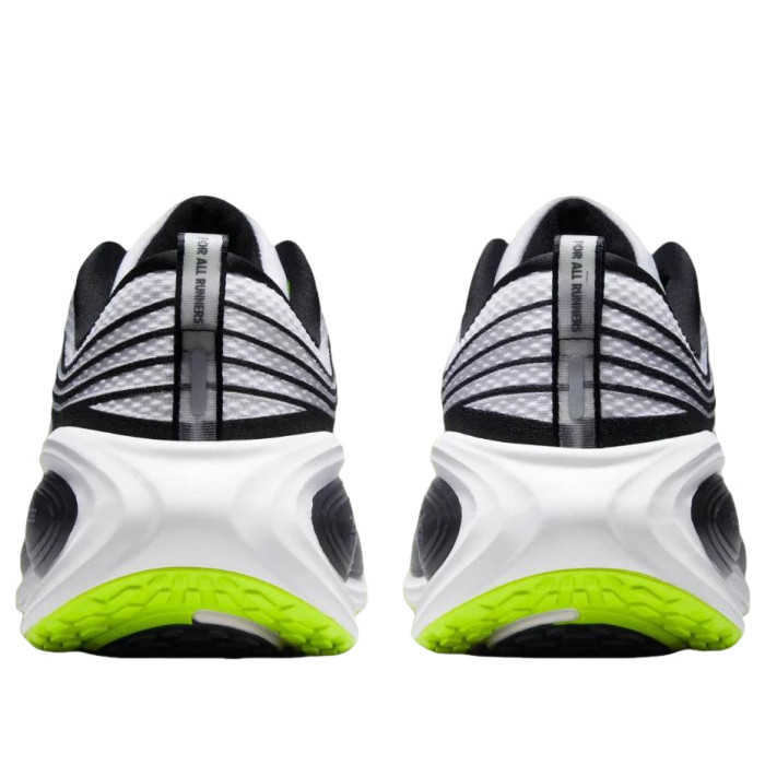 Distance x Nike Vomero Plus White Metallic Silver Black Volt - мужская сетка размеров Distance x Nike Vomero Plus White Metallic Silver Black Volt - мужская сетка размеров