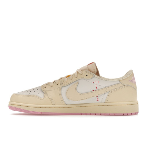 Travis Scott x Air Jordan 1 Retro Low OG Shy Pink - мужская сетка размеров Travis Scott x Air Jordan 1 Retro Low OG Shy Pink - мужская сетка размеров