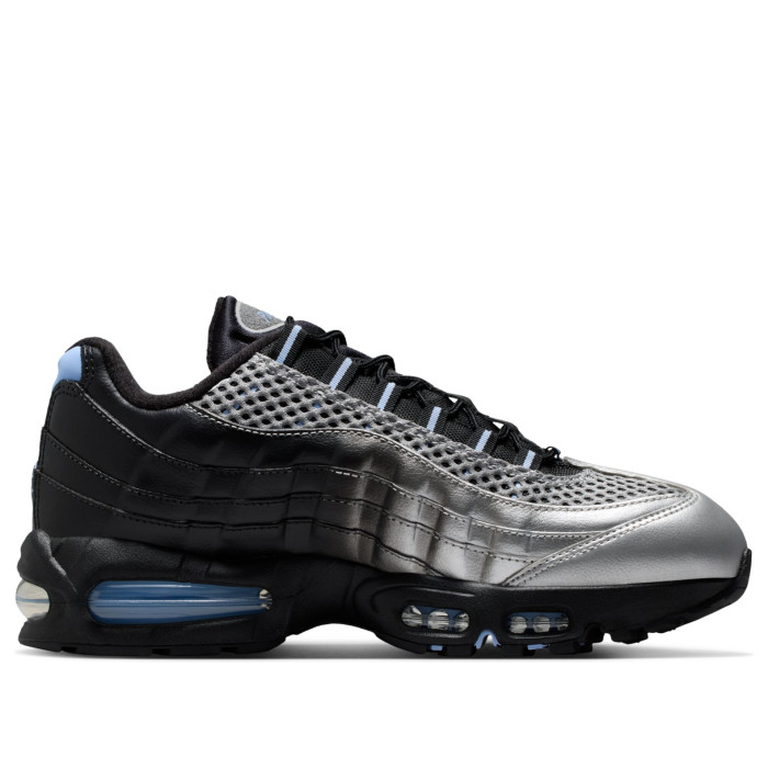 Palace x Nike Air Max 95 Big Bubble - Metallic Silver - мужская сетка размеров Palace x Nike Air Max 95 Big Bubble - Metallic Silver - мужская сетка размеров