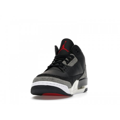 Levis x Air Jordan 3 Retro SP Black Denim - мужская сетка размеров