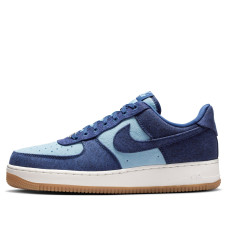 Nike Air Force 1 Low 07 LV8 Denim Navy Worn Blue