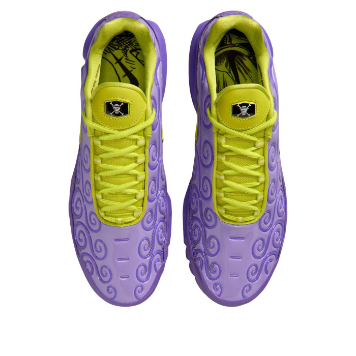 One Piece x Nike Air Max Plus Gomu Gomu - мужская сетка размеров One Piece x Nike Air Max Plus Gomu Gomu - мужская сетка размеров