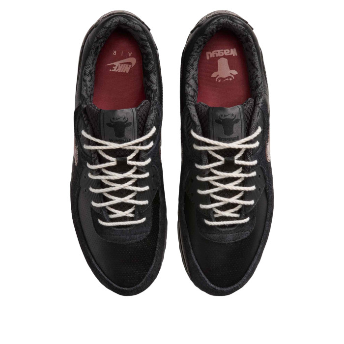 Nike Air Max 90 x Wagyu Black and Anthracite - мужская сетка размеров Nike Air Max 90 x Wagyu Black and Anthracite - мужская сетка размеров