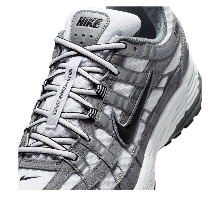 Nike P-6000 White Metallic Cool Grey - мужская сетка размеров Nike P-6000 White Metallic Cool Grey - мужская сетка размеров