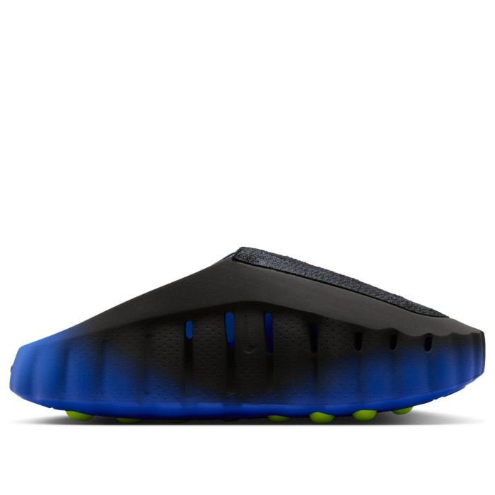 Nike Mind 001 Flyknit Slide Hyper Royal Black - мужская сетка размеров Nike Mind 001 Flyknit Slide Hyper Royal Black - мужская сетка размеров