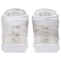Jordan 1 Mid SE Distressed White Field Silver