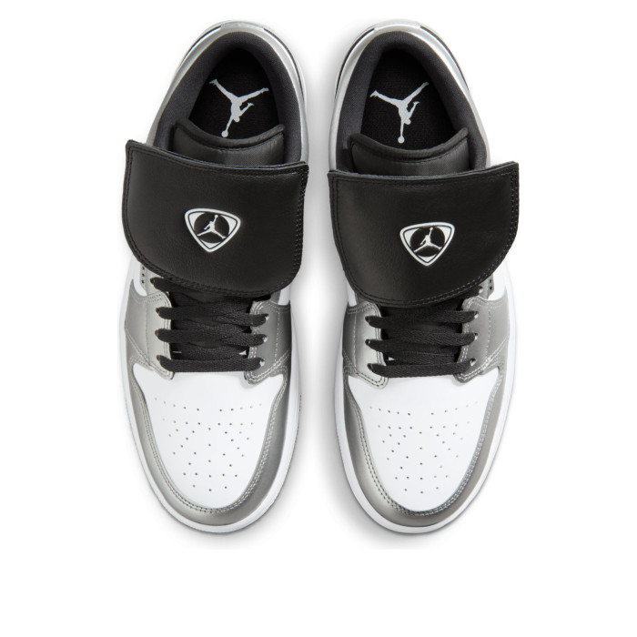 Air Jordan 1 Tiempo Low Metallic Silver - мужская сетка размеров Air Jordan 1 Tiempo Low Metallic Silver - мужская сетка размеров