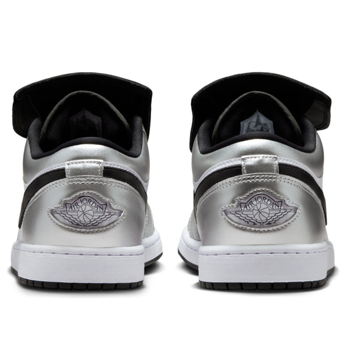 Air Jordan 1 Tiempo Low Metallic Silver - мужская сетка размеров Air Jordan 1 Tiempo Low Metallic Silver - мужская сетка размеров