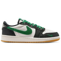 Подростковые Jordan 1 Retro Low OG Phantom Pine Green (GS)