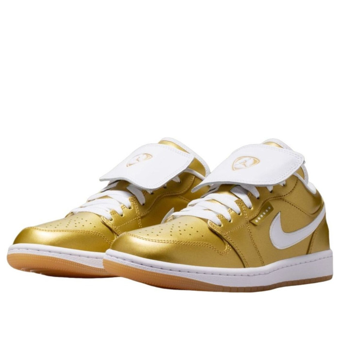 Wmns Air Jordan 1 Low Gold Tiempo - женская сетка размеров Wmns Air Jordan 1 Low Gold Tiempo - женская сетка размеров