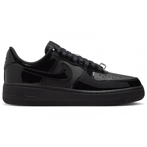 Nike Air Force 1 Low 07 Patent Black (W) - женская сетка размеров