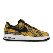 Женские Nike Air Force 1 Low Clueless Yellow Plaid (W)