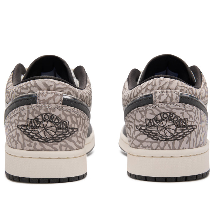 Air Jordan 1 Low SE Elephant - мужская сетка размеров Air Jordan 1 Low SE Elephant - мужская сетка размеров
