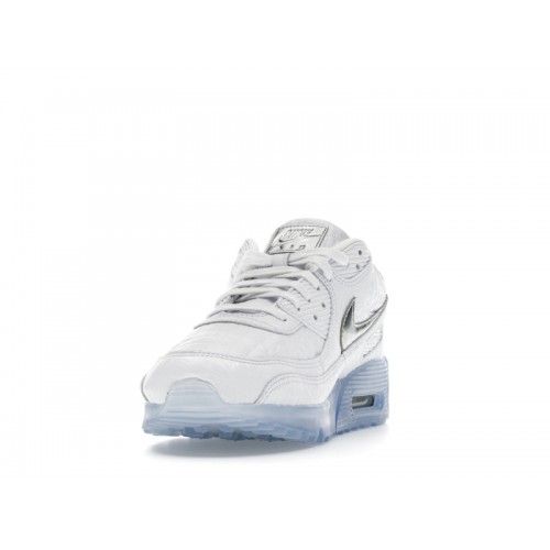 Nike Air Max Terrascape 90 White Blue Tint Pure Platinum - мужская сетка размеров