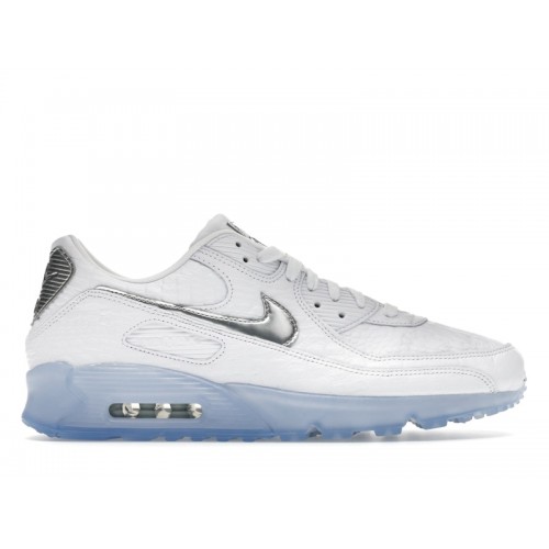 Nike Air Max Terrascape 90 White Blue Tint Pure Platinum - мужская сетка размеров