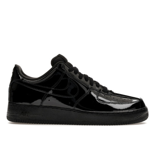 Nike Air Force 1 Low Patent Leather Premium Black - мужская сетка размеров