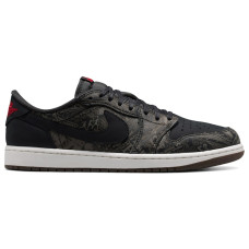 Jordan 1 Retro Low OG Laser Black University Red