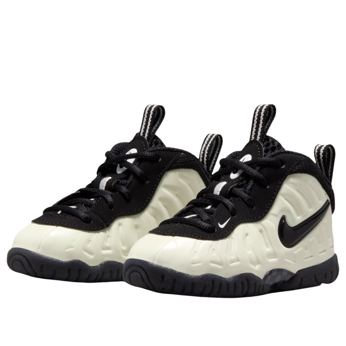 Nike Little Posite Pro Premium TD Summit White Black - детская сетка размеров Nike Little Posite Pro Premium TD Summit White Black - детская сетка размеров
