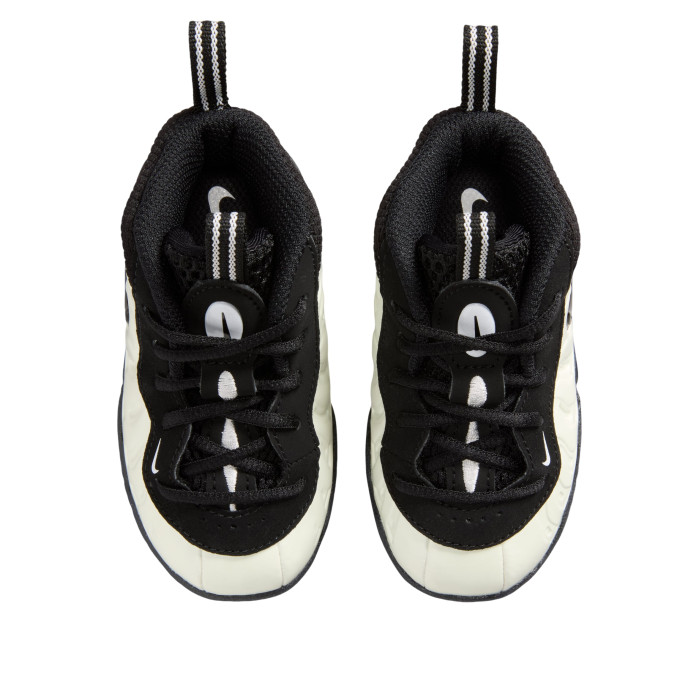 Nike Little Posite Pro Premium TD Summit White Black - детская сетка размеров Nike Little Posite Pro Premium TD Summit White Black - детская сетка размеров