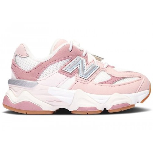 Кроссы New Balance 9060 Rose Pink (TD) - детская сетка размеров