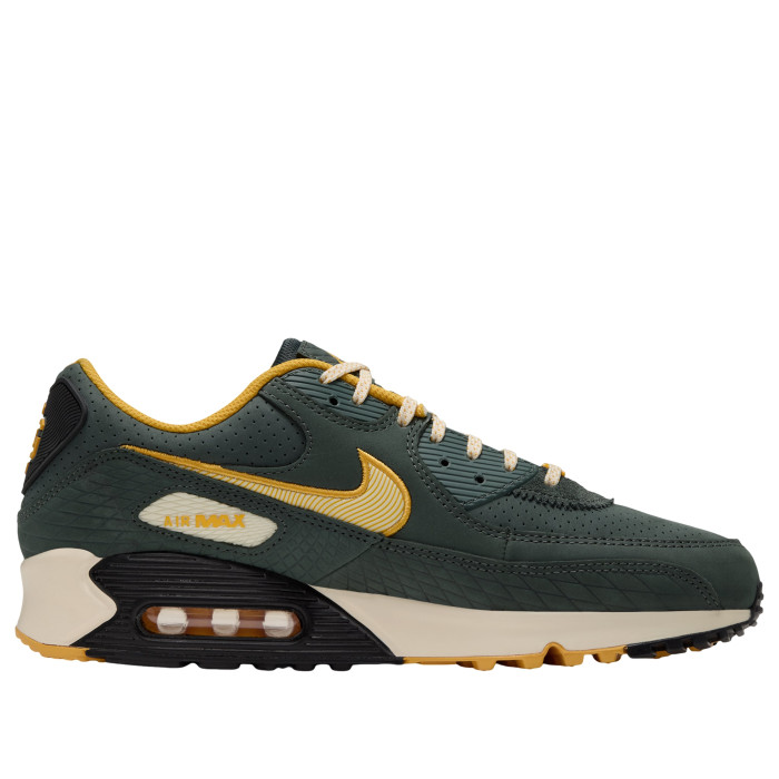 NFL x Nike Air Max 90 Green Bay Packers - мужская сетка размеров NFL x Nike Air Max 90 Green Bay Packers - мужская сетка размеров