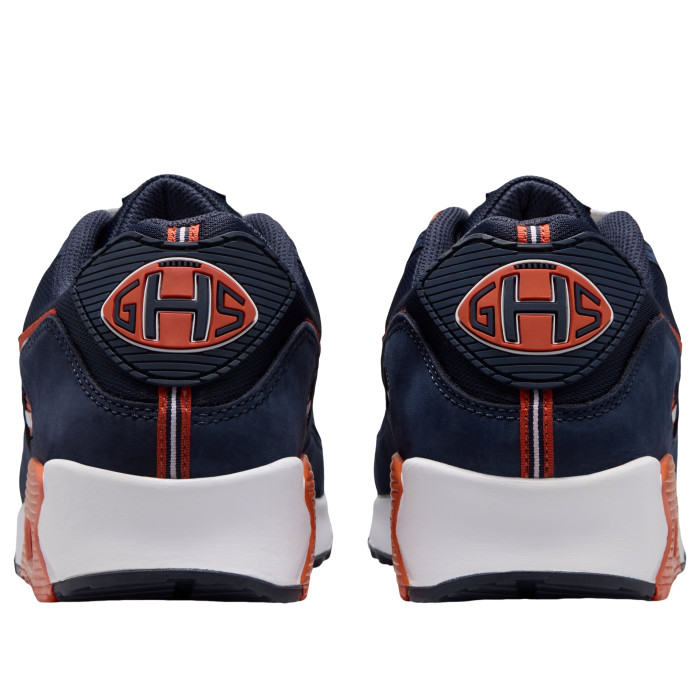 NFL x Nike Air Max 90 Chicago Bears - мужская сетка размеров NFL x Nike Air Max 90 Chicago Bears - мужская сетка размеров