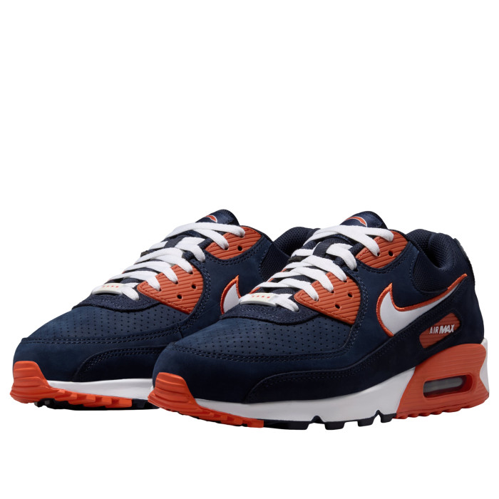 NFL x Nike Air Max 90 Chicago Bears - мужская сетка размеров NFL x Nike Air Max 90 Chicago Bears - мужская сетка размеров