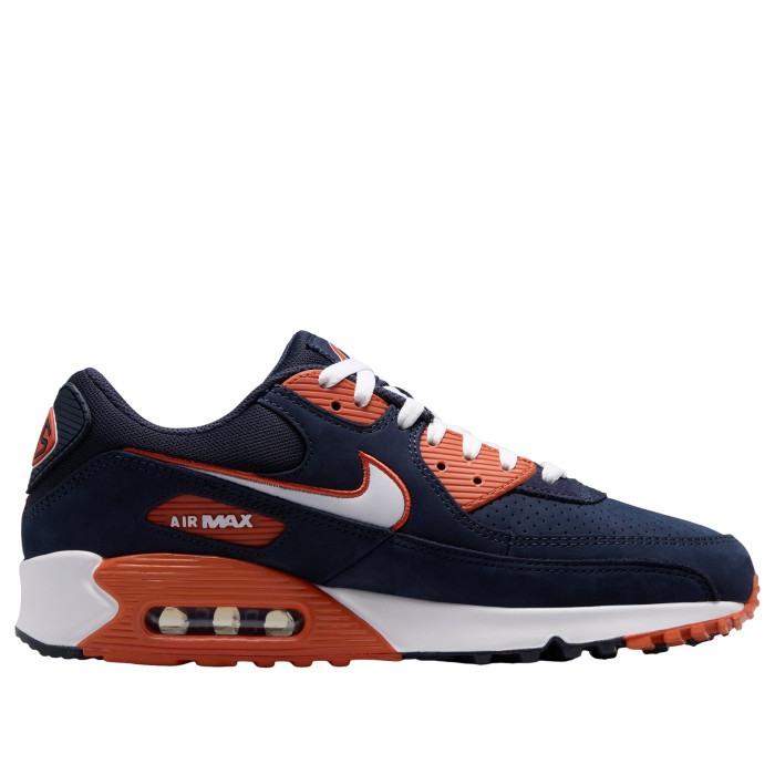 NFL x Nike Air Max 90 Chicago Bears - мужская сетка размеров NFL x Nike Air Max 90 Chicago Bears - мужская сетка размеров