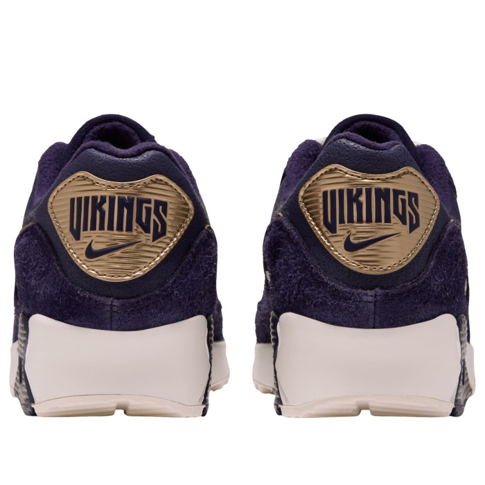NFL x Nike Air Max 90 Minnesota Vikings - мужская сетка размеров NFL x Nike Air Max 90 Minnesota Vikings - мужская сетка размеров