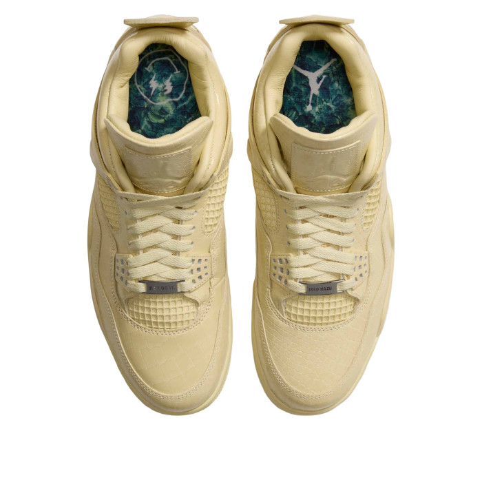 J. Balvin x Air Jordan 4 Retro Amazonas / Lemonade - мужская сетка размеров J. Balvin x Air Jordan 4 Retro Amazonas / Lemonade - мужская сетка размеров