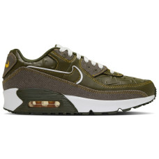 Подростковые Nike Air Max 90 Cargo Khaki Yellow Ochre (GS)