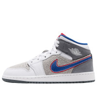 Подростковые Jordan 1 Mid SE Space Jam Hare (GS)