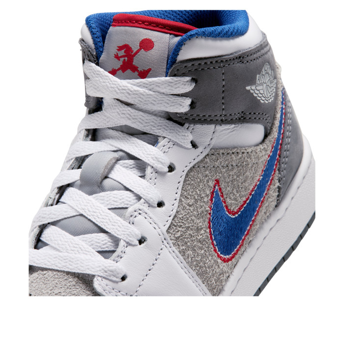 Jordan 1 Mid SE Space Jam Hare (GS) - подростковая сетка размеров Jordan 1 Mid SE Space Jam Hare (GS) - подростковая сетка размеров