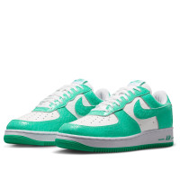Nike Air Force 1 Low 01 Cracked Leather Black White
